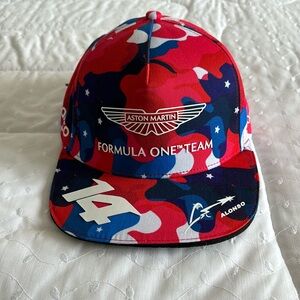 Aston Martin Formula One Team Hat - authentic. New with tags.